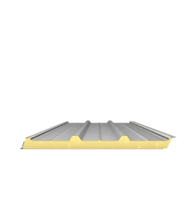 Insulated sandwich panel cross-section illustration
